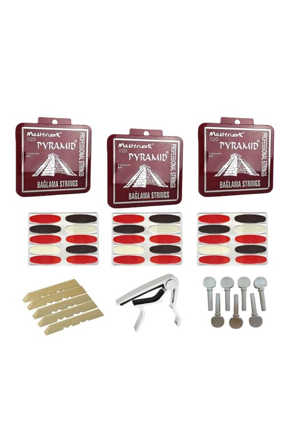 Pyramid-020 Long Handle Binding Wire Through Set Wire Capo Tezene Auger Threshold 1