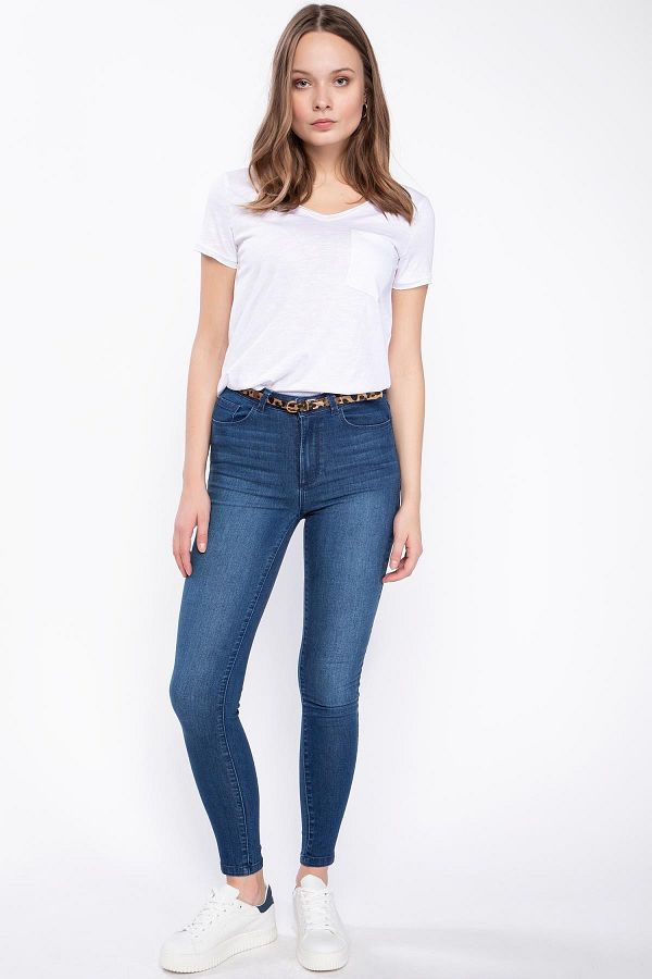 DeFacto-Τζιν παντελόνι Anna High Waist Super Skinny Fit 1