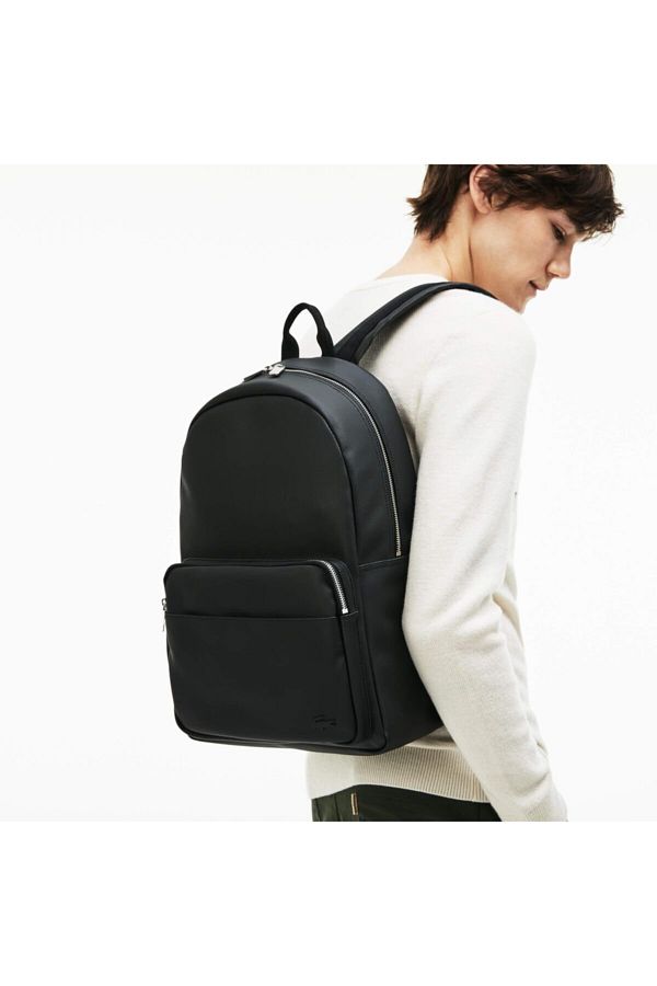 Lacoste black backpack outlet