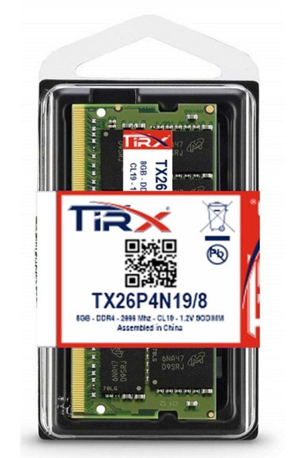 Tirx-Tx26p4n19/8 8 Gb Ddr4 2666 Mhz Works on Intel & AMD Processors 1