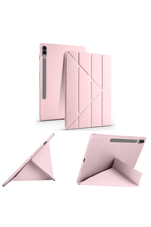 İncisoft-حافظة متوافقة مع Samsung Galaxy Tab S9 Plus / Tab S9 FE Plus، غطاء ناعم مع حجرة قلم وحامل ذكي 1