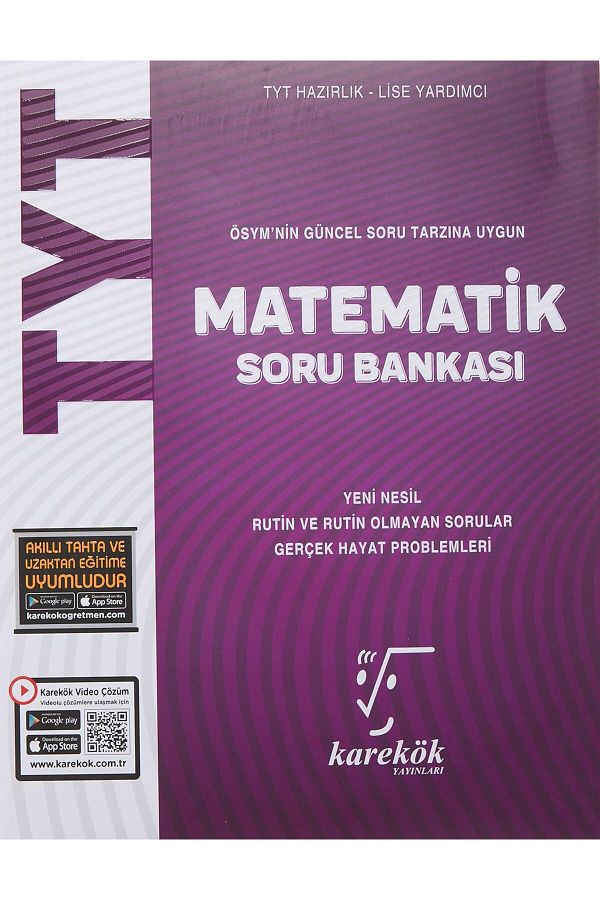 CALRADİA-Karekök TYT Math Question Bank: Suitable for the Current Question Style of ÖSYM 1
