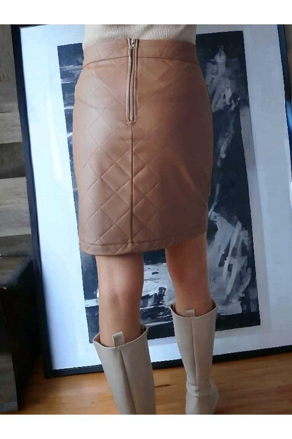 Bebe Plus Skirt Brown Mini Trendyol