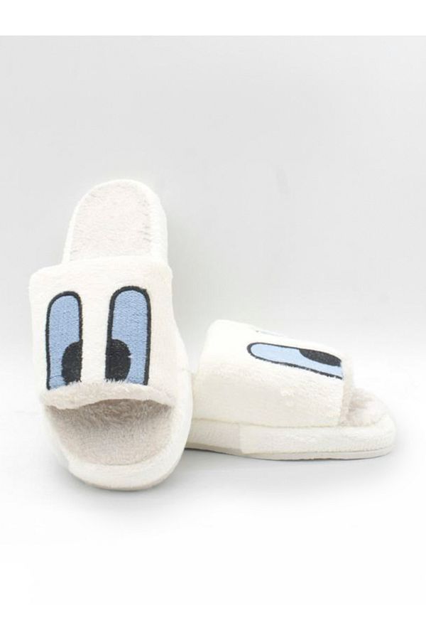 SUNSTEP Winter Women s Embroidered Soft Sole Daily House Slippers Trendyol