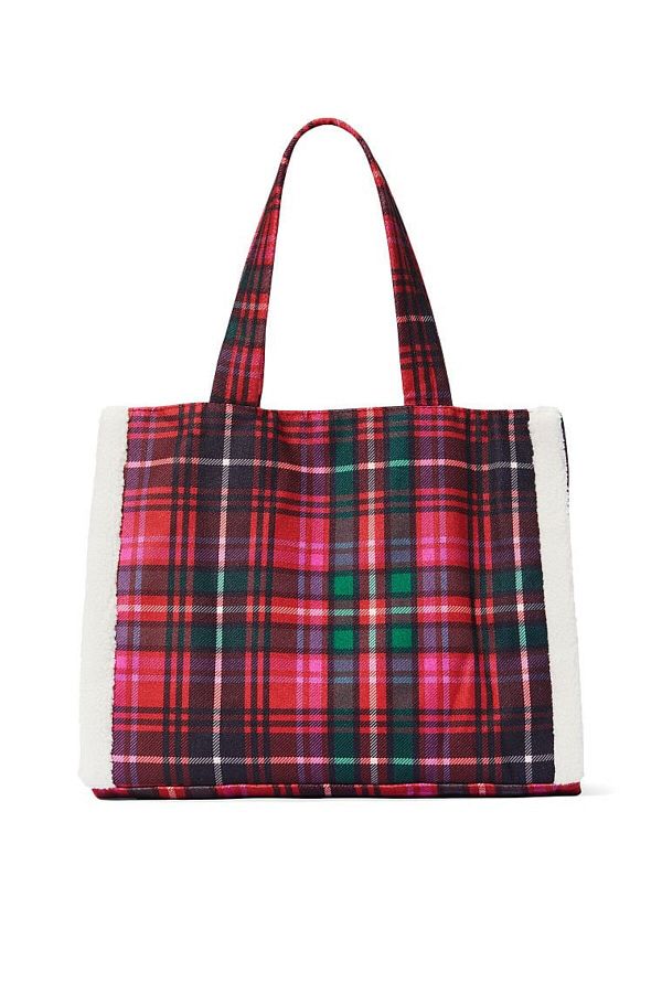 Plaid tote victoria secret hotsell