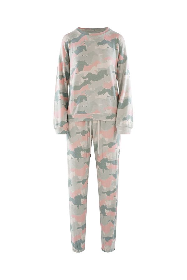 PJ Salvage Pyjama Country Camo Trendyol