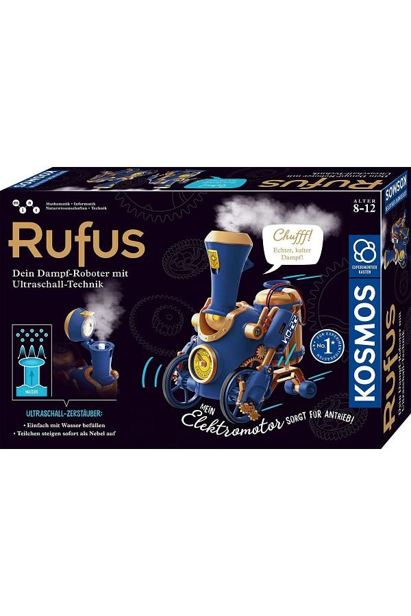 Kosmos-Steam robot, 3 modes: Robot, train, steam steampunk machine, with ultrasonic technology 1
