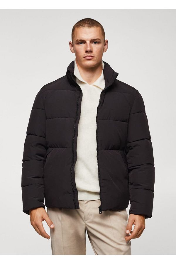 MANGO Man-Gesteppter Anorak - Wasserdicht 1