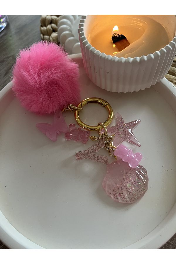Letter y keychain top