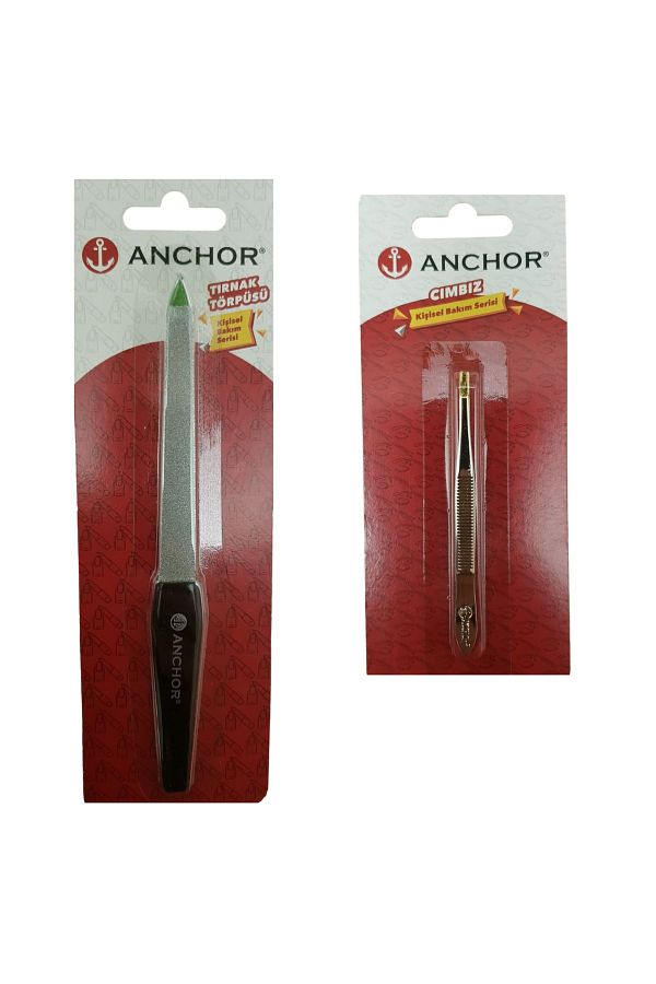 Anchor-Tweezers (Product Code ST 514-2) + Anchor Nail File (Product Code ST 517-2) 1