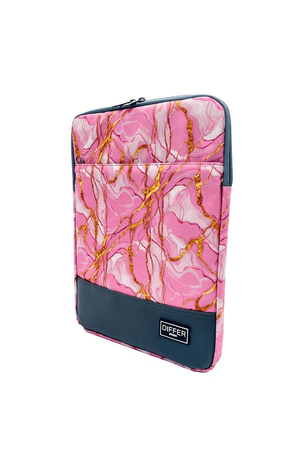 Differ Studio-13-14'' Inch Pink Marble Pattern Unisex Laptop/macbook/computer/notebook Case/bag 1