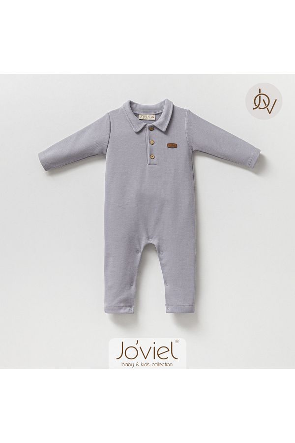 Gray polo jumpsuit deals
