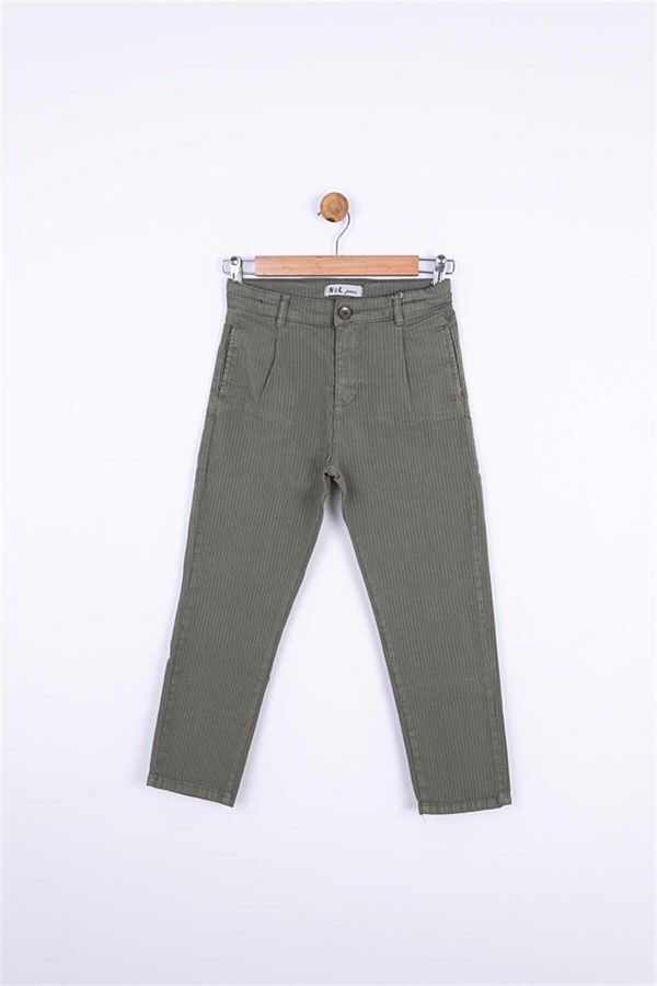 Nk Kids Boys Self Striped Trousers Trendyol
