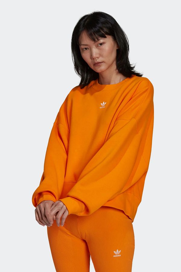 Yellow adidas sweatshirt womens cheap