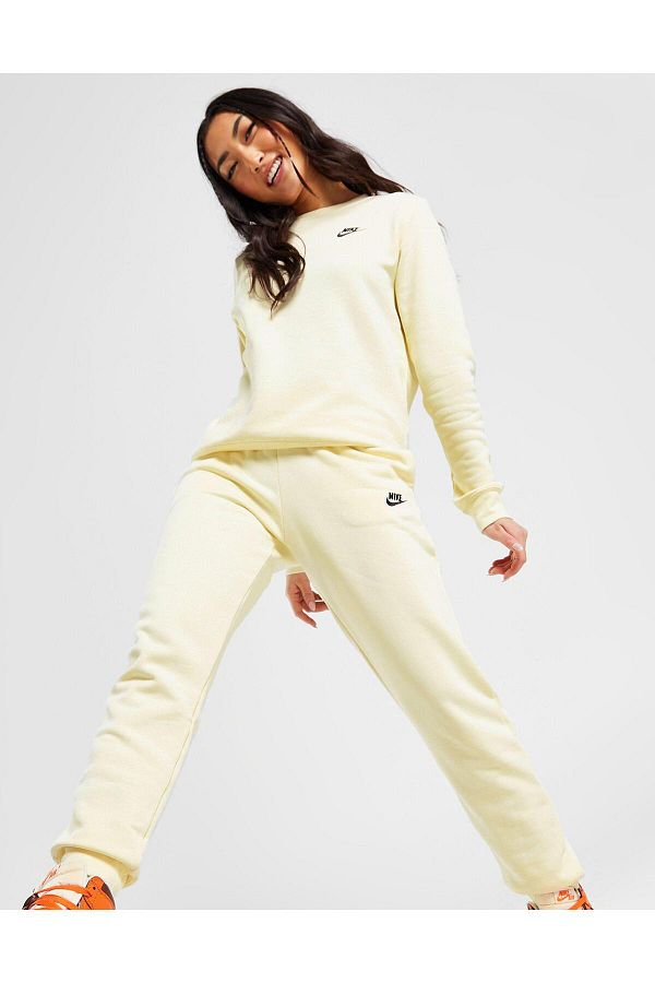 Nike Sportswear Club Fleece Women s Beige Sweatpants Trendyol