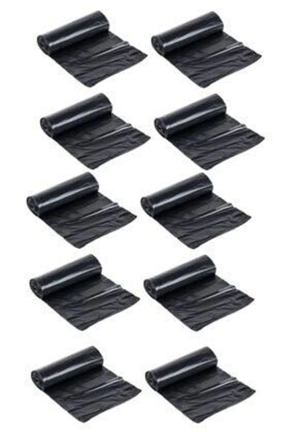 YÜCEAY-Garbage Bag Jumbo Size 10 Pack 10 Roll Thick 80x110 Garbage Bag Jumbo Trash 1