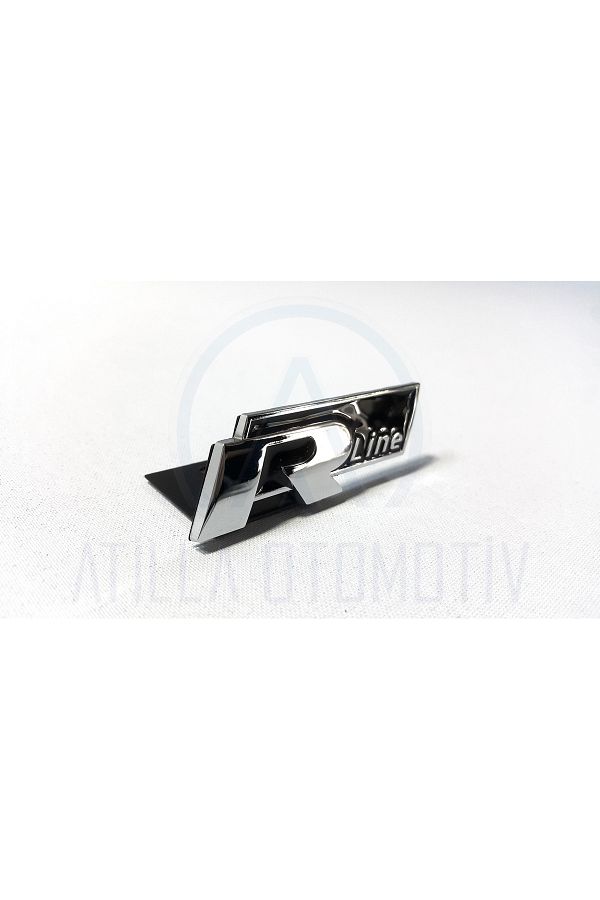 Aftermarket VW POLO 2G 2017 2023 R LINE FRONT SHUTTER LOGO Trendyol