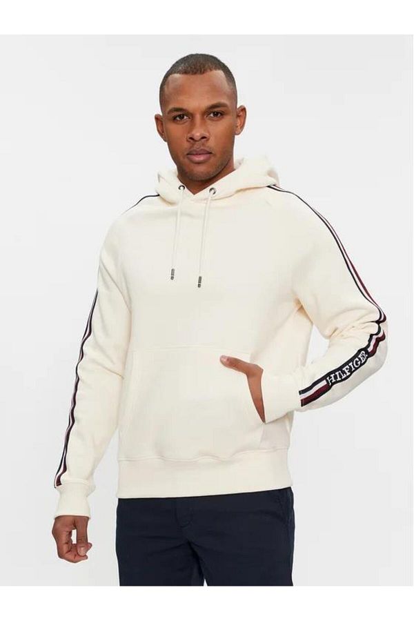 Tommy hilfiger global stripe hoodie discount