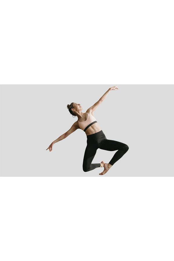 AFA-Extra Soft High Waist Pocketless Recovery Exercise Running Yoga Women's Tights 1