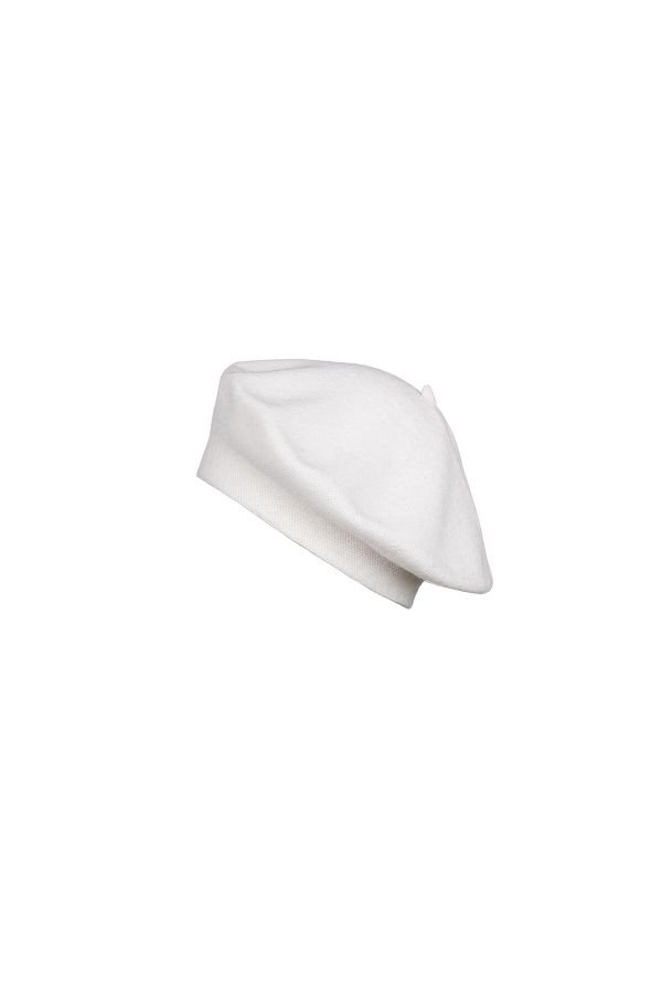 Fonem-Women's Lady Baretta Painter Beret FO 2506 Ecru-96101 1
