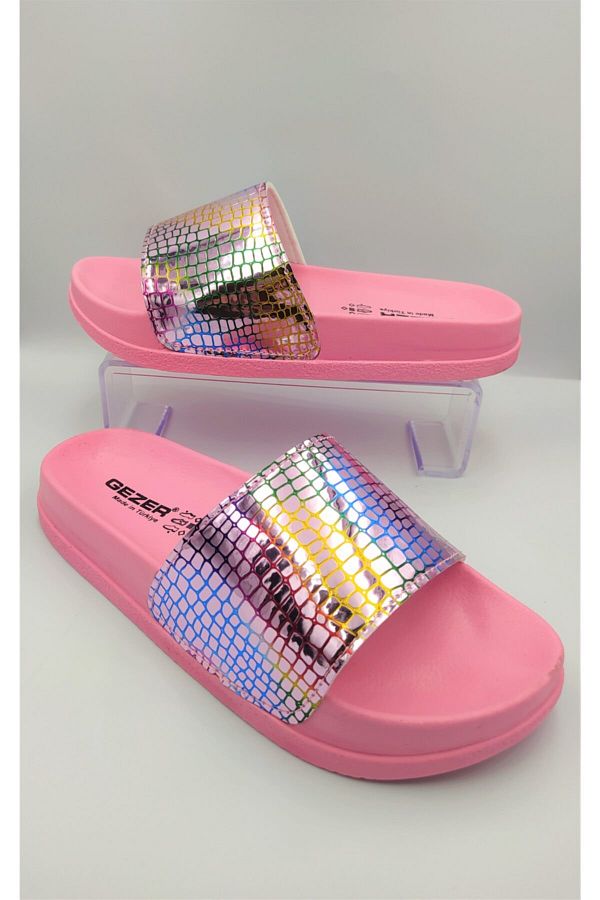 Pink brand slippers store
