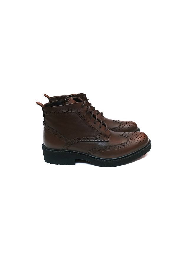 Esse-MEN'S GENUINE LEATHER FULLY HANDMADE ORTHOPEDIC SOLE WINTER BOOTS 1