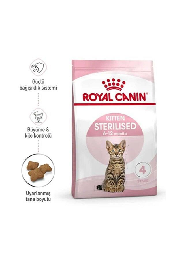 Royal Canin Kitten Sterilised Baby Sterilized Cat Food 2 Kg Trendyol