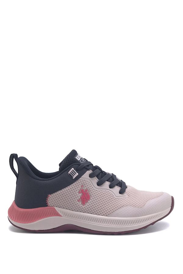 U.S. Polo Assn. Running Training Shoes Pink Flat Trendyol