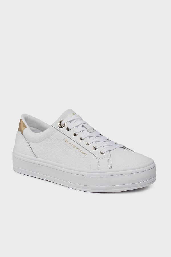 Tommy Hilfiger Sneakers Gold colored Short heels 1 4 cm