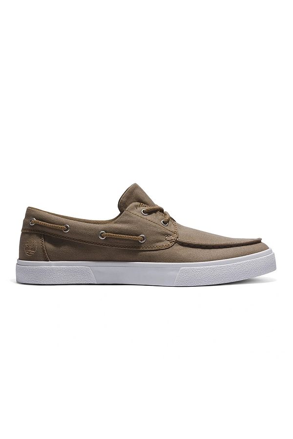 Timberland brown union wharf shoes top