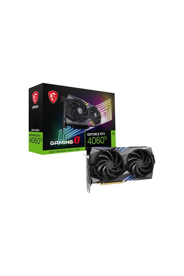 MSI-GeForce RTX 4060 Ti Gaming X 8GB GDDR6 128Bit Graphics Card (MSI-V515-015R) 1