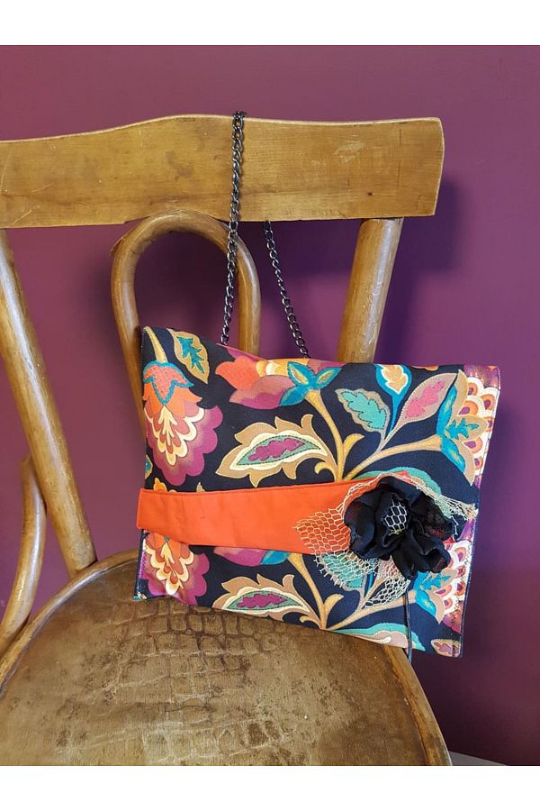 BA KA B YER Handmade Special Design Fabric Evening Bag Trendyol