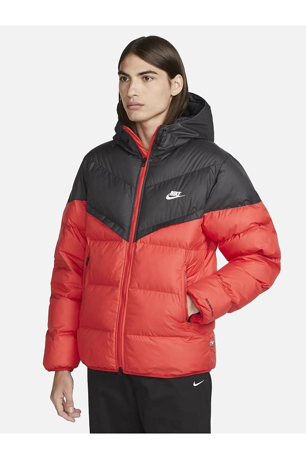 Nike Sports Winterjacket Black Puffer Trendyol
