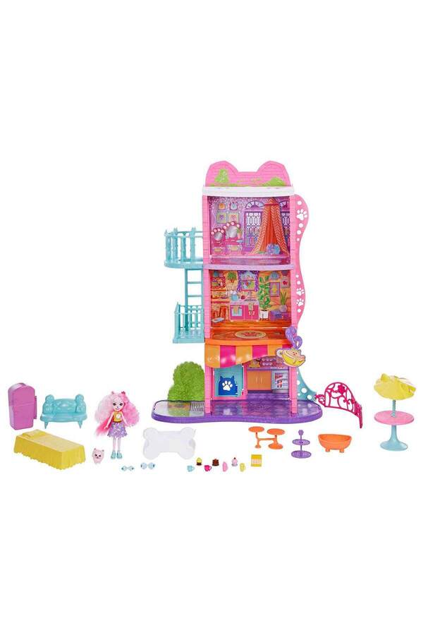 Enchantimals Şehir Evi ve Kafe Oyun Seti | HHC18