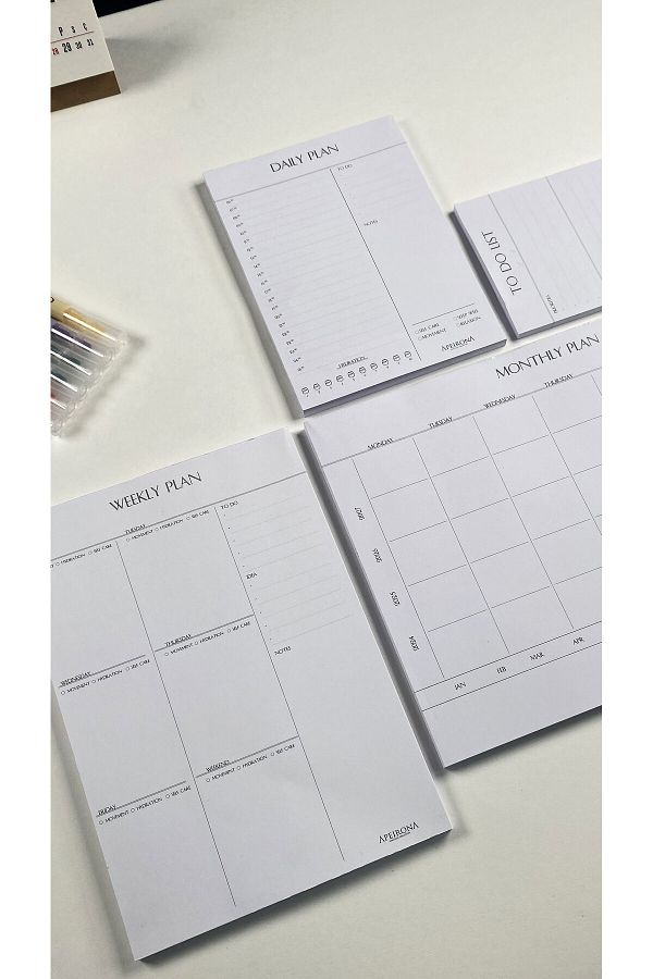 Apeirona | Limitless Art-Mega Planning Set - Monthly - Weekly - Daily - To-Do List - Single Product 1
