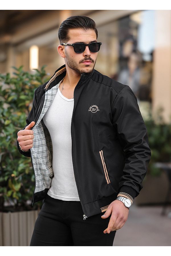 Mens embroidered coat hot sale