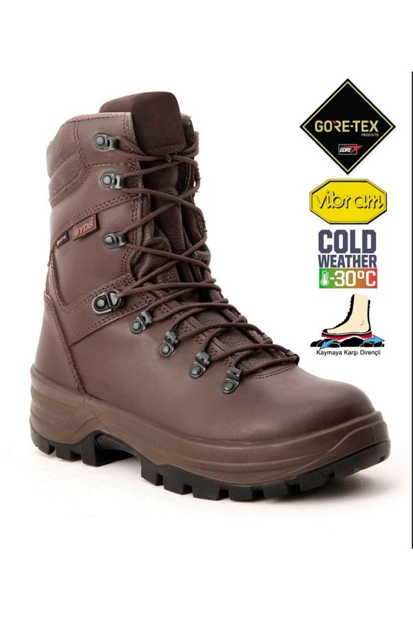 YDS EXTREME GTX BOOTS LEATHER BROWN Trendyol