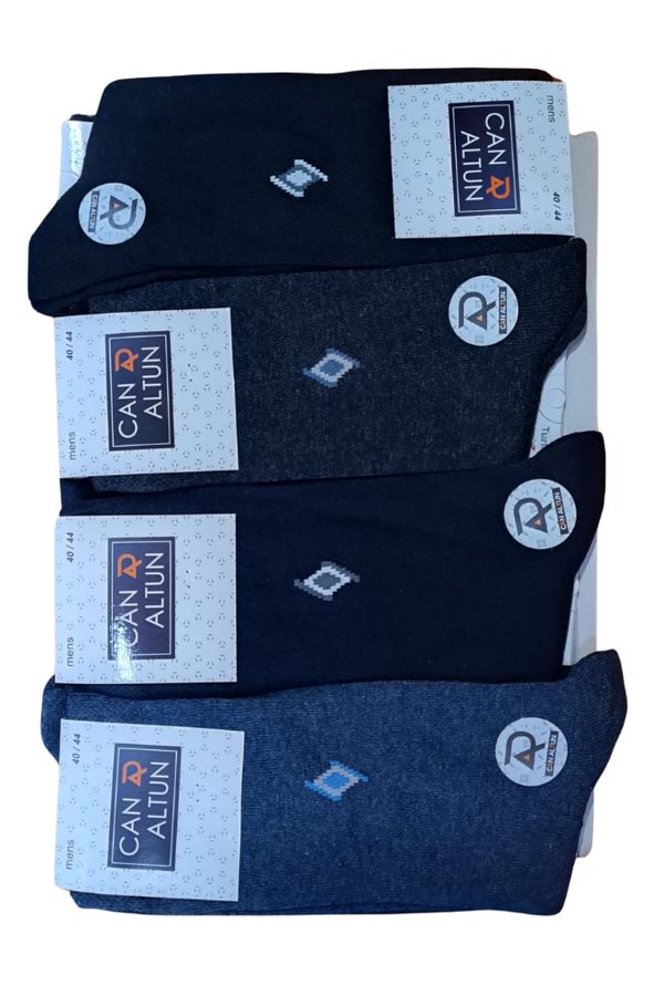 CAN ALTUN ÇORAPLARI-Men's Socks 12 Pack Economical 1