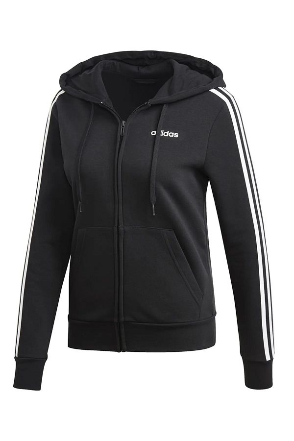 adidas ADIDAS DP2412 WOMEN S HOODED ZIPPER BLACK SWEAT SHIRT Trendyol