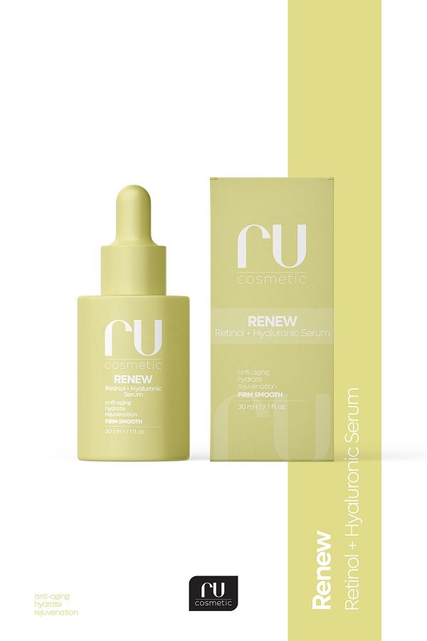 ru cosmetic-سيروم الريتينول - حمض الهيالورونيك والسيراميد للعناية بالبشرة 30 مل 1