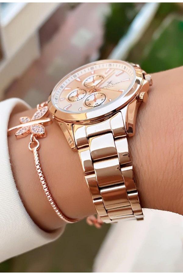 Daniel klein rose gold hotsell