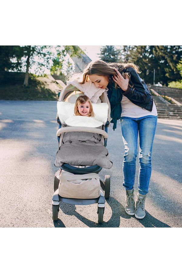 auvstar Baby stroller sleeping bag girls and boys winter thermal foot bag cold proof Trendyol