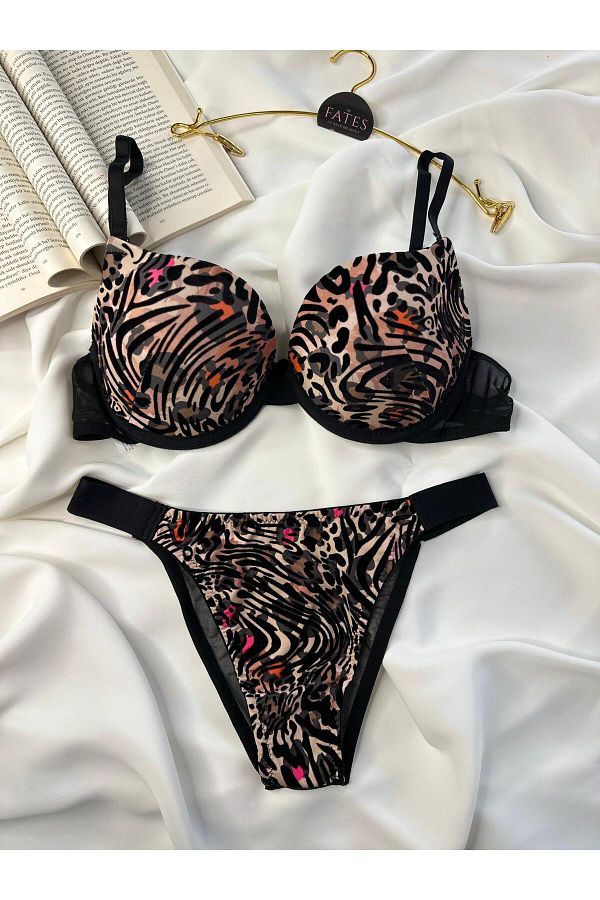 Fates-VELVET BRA PANTY SET 1
