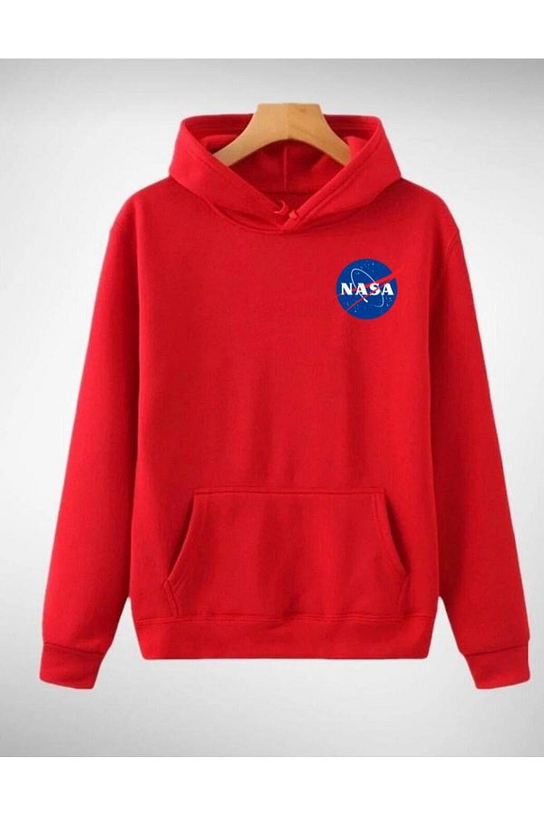 KUK FASH ON NASA logo printed sweatshirt Trendyol