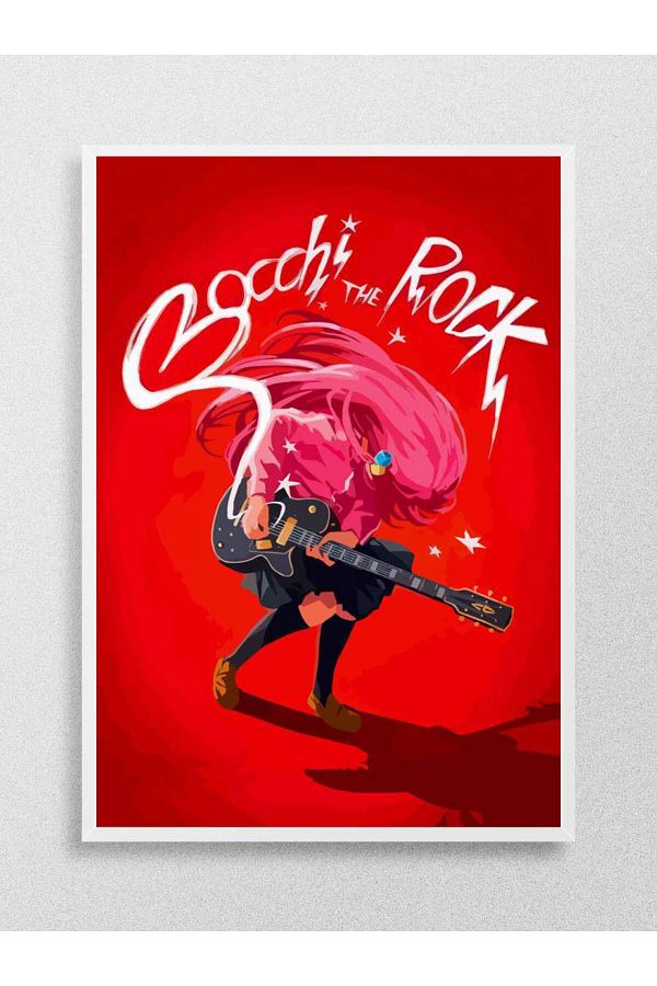 Mudi Store-Bocchi the Rock Anime Poster Unframed High Quality Anime Wall Poster 1