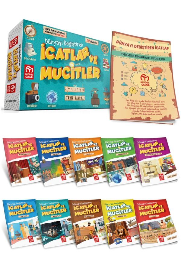 Model Eğitim Yayınları Model Yayınları Dünyayı Değiştiren Icatlar Ve Mucitler Hikaye Serisi Seti