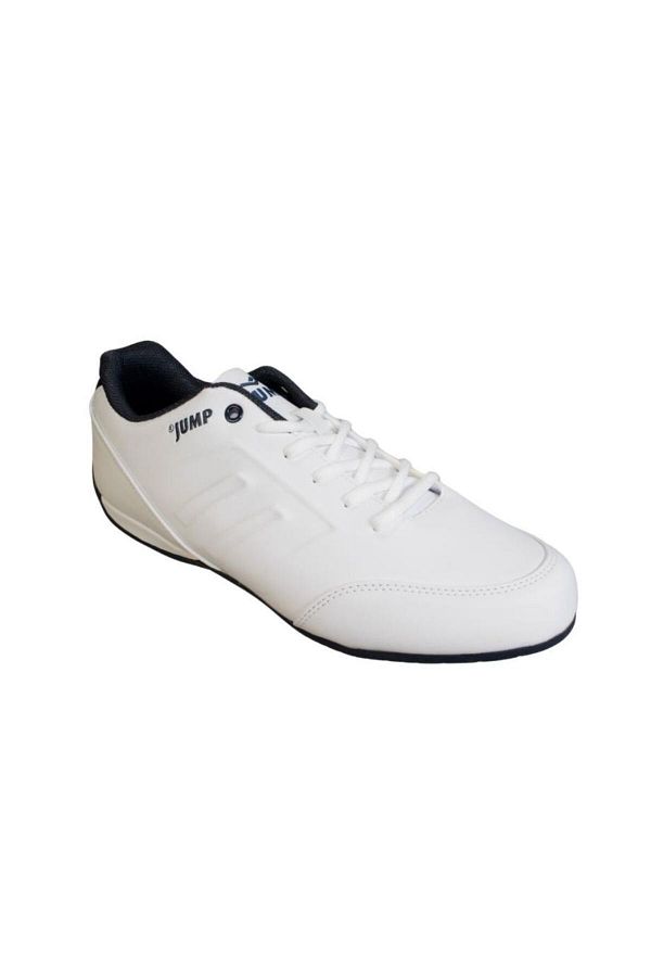 Jump Men s White Thin Sole Sneakers Walking Sports Shoes Trendyol