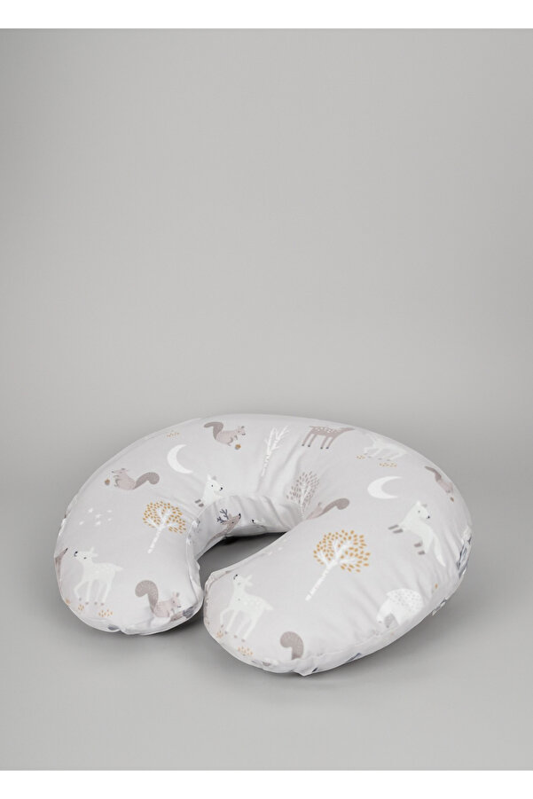 Dear Deer Love Emzirme Yastığı - Gri Hayvan