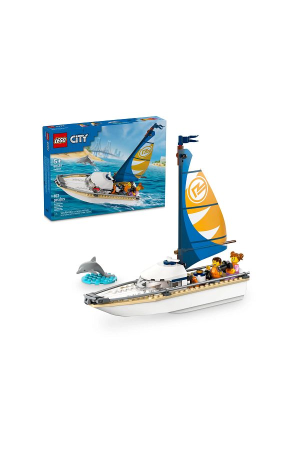Lego sailing boat clearance