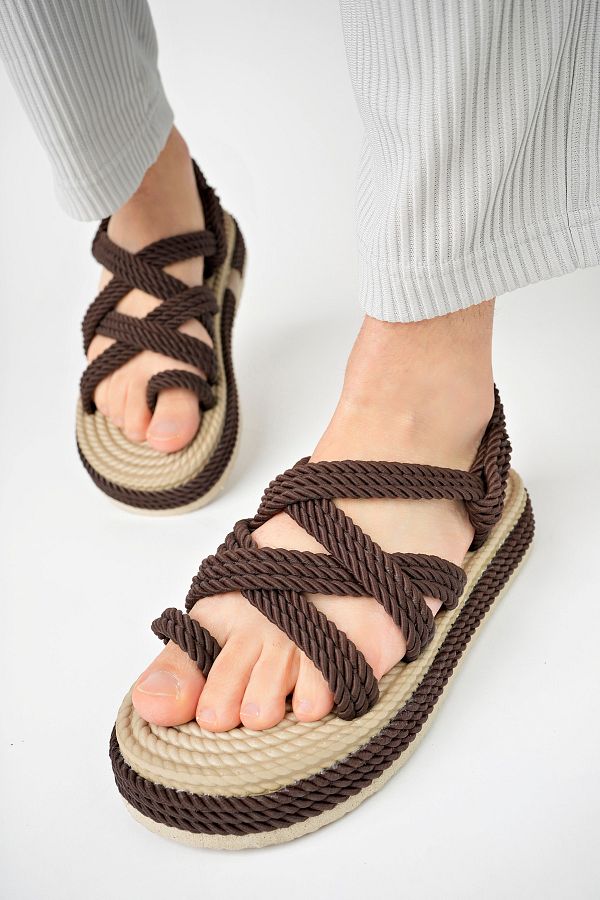 Rope platform shoes online